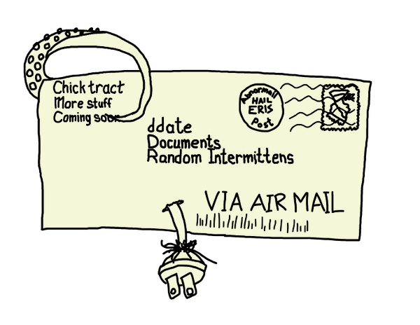 Envelope addressed to: Your address Here